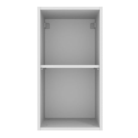 Gabinete de Cocina Agata Blanco 35x66cm Flotante con Una Puerta - ALACENAS Y MUEBLES MICROONDAS | Bylmo