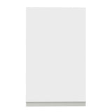 Gabinete de Cocina Glamy Blanco 40x66cm Flotante con Una Puerta - ALACENAS Y MUEBLES MICROONDAS | Bylmo