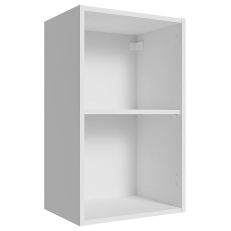 Gabinete de Cocina Glamy Blanco 40x66cm Flotante sin Puertas - ALACENAS Y MUEBLES MICROONDAS | Bylmo