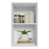 Gabinete de Cocina Glamy Blanco 40x66cm Flotante sin Puertas - ALACENAS Y MUEBLES MICROONDAS | Bylmo