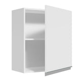 Gabinete de Cocina Glamy Blanco 60x66cm Flotante con Una Puerta - ALACENAS Y MUEBLES MICROONDAS | Bylmo