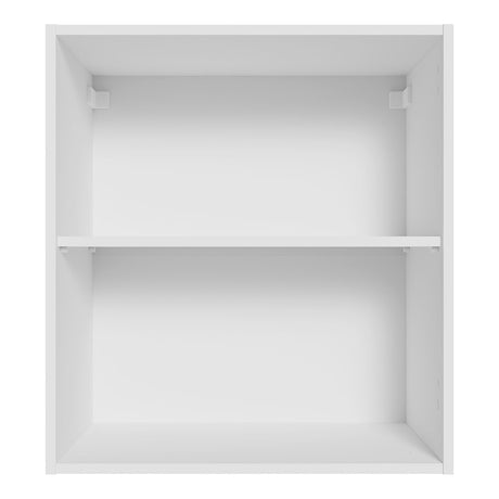 Gabinete de Cocina Glamy Blanco 60x66cm Flotante sin Puertas - ALACENAS Y MUEBLES MICROONDAS | Bylmo