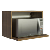 Gabinete de Cocina Glamy Marron 60x40cm Flotante sin Puertas - ALACENAS Y MUEBLES MICROONDAS | Bylmo