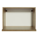 Gabinete de Cocina Glamy Marron 60x40cm Flotante sin Puertas - ALACENAS Y MUEBLES MICROONDAS | Bylmo