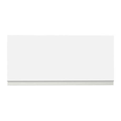 Gabinete de Cocina Glamy Blanco 70x33cm Flotante con Una Puerta - ALACENAS Y MUEBLES MICROONDAS | Bylmo