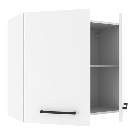 Gabinete de Cocina Agata Blanco 80x66cm Flotante con Dos Puertas - ALACENAS Y MUEBLES MICROONDAS | Bylmo