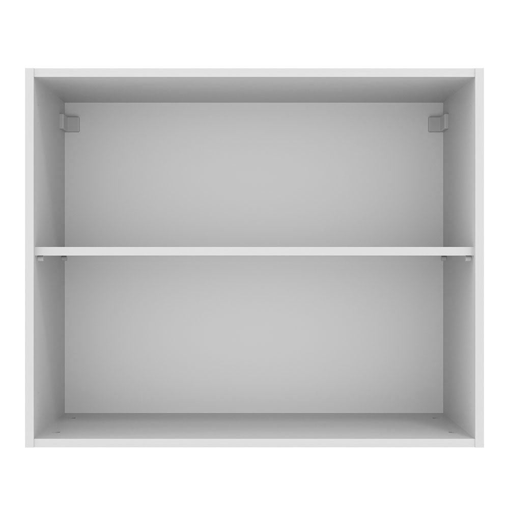 Gabinete de Cocina Agata Blanco 80x66cm Flotante con Dos Puertas - ALACENAS Y MUEBLES MICROONDAS | Bylmo