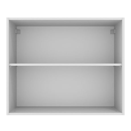 Gabinete de Cocina Agata Blanco 80x66cm Flotante con Dos Puertas - ALACENAS Y MUEBLES MICROONDAS | Bylmo