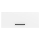 Gabinete de Cocina Agata Blanco 80x33cm Flotante con Dos Puertas - ALACENAS Y MUEBLES MICROONDAS | Bylmo