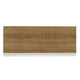 Gabinete de Cocina Glamy Blanco y Marron 80x33cm Flotante con Una Puerta - ALACENAS Y MUEBLES MICROONDAS | Bylmo