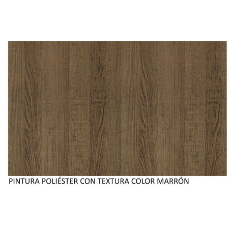 Closet Luke Marron 120x192cm con Dos Cajones y con Tres Entrepaños - CLOSETS | Bylmo