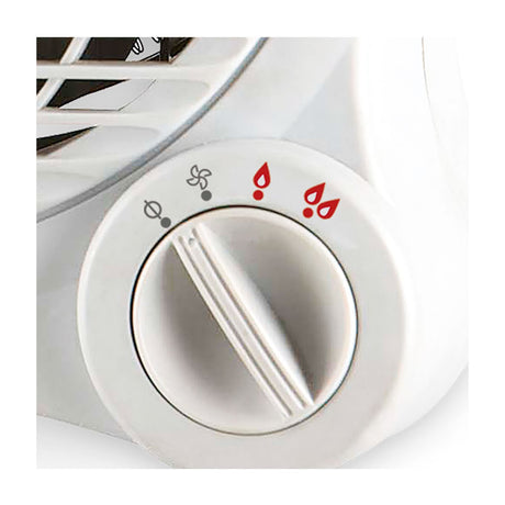 Calefactor Blanco 23x23cm De Una Velocidad sin Oscilación - CALEFACTORES | Bylmo
