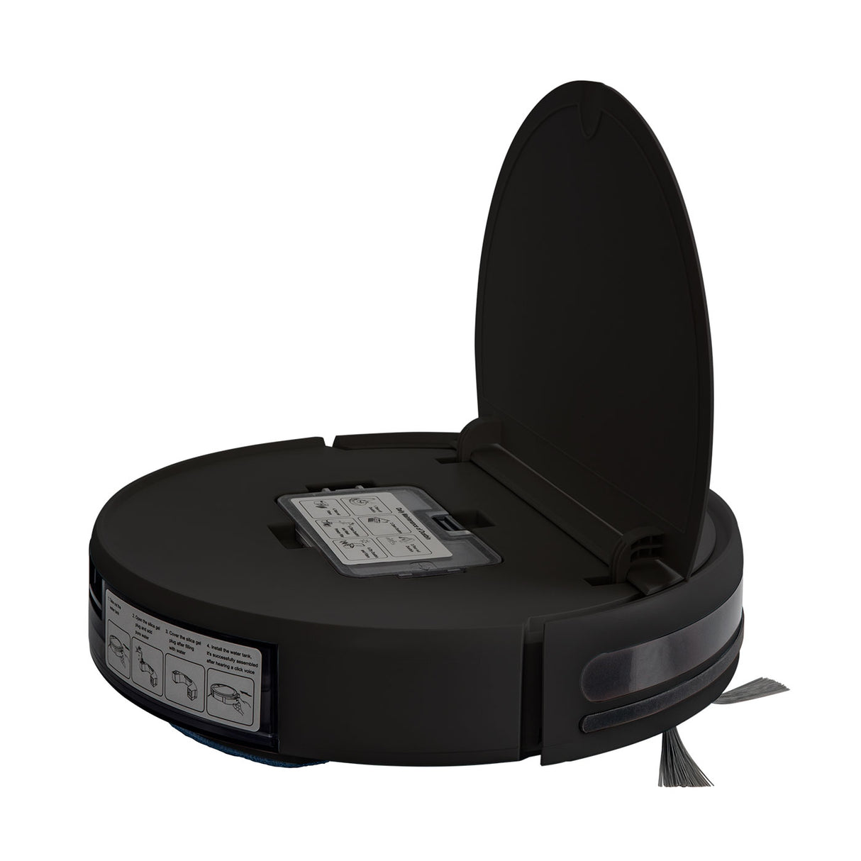 Aspiradora Robótica Negro 29.5x7.8cm de 0.3 Litros con Dos Velocidades - ASPIRADORAS | Bylmo