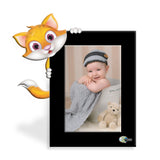 Portarretrato Kids Negro 22.5x21cm sin Marco y con Vidrio Protector - PORTARRETRATOS | Bylmo