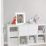 Portarretrato Kids Blanco 21x19.5cm sin Marco y con Vidrio Protector - PORTARRETRATOS | Bylmo