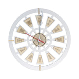 Reloj de Pared Nautic Blanco 31x31cm Circular Analogo de Baterias - RELOJES | Bylmo