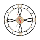Reloj de Pared Gothic Negro 30x30cm Circular Analogo de Baterias - RELOJES | Bylmo