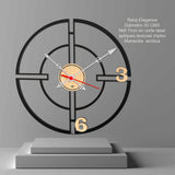 Reloj de Pared Frugal Negro 30x30cm Circular Analogo de Baterias - RELOJES | Bylmo