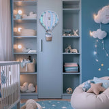 Reloj de Pared Kids Azul y Gris 25.3x40cm Irregular Analogo de Baterias - RELOJES | Bylmo