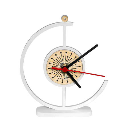 Reloj de Pared Elegance Blanco 20x20cm Circular Analogo de Baterias - RELOJES | Bylmo