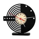 Reloj de Mesa Suprem Negro 20x20cm Circular Analogo de Baterias - RELOJES | Bylmo