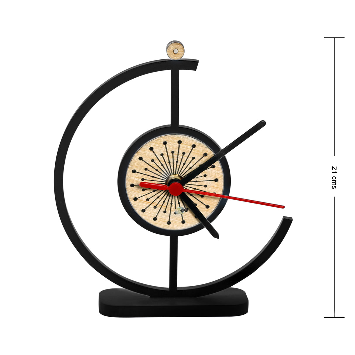 Set X 2 Relojes de Pared Memorial Elegance Negro 30x30cm Circular Analogo de Baterias - RELOJES | Bylmo