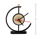 Set X 2 Relojes de Pared Memorial Elegance Negro 30x30cm Circular Analogo de Baterias - RELOJES | Bylmo