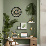 Set X 2 Relojes de Pared Nautic Orion Negro 30x30cm Circular Analogo de Baterias - RELOJES | Bylmo