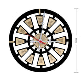 Set X 2 Relojes de Pared Nautic Orion Negro 30x30cm Circular Analogo de Baterias - RELOJES | Bylmo