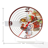 Reloj de Mesa Bota Rojo y Blanco 20x20cm Circular Analogo de Baterias - RELOJES | Bylmo