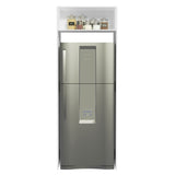 Mueble Auxiliar para Nevera Glamy Blanco 83x225cm con Dos Compartimientos - BARRAS Y MUEBLES AUXILIARES | Bylmo