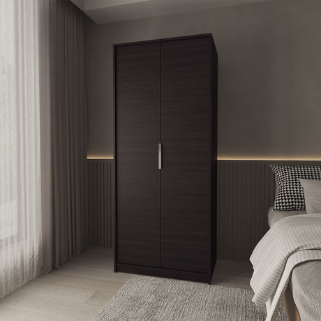Closet Wenden Wengue 80x189cm con Dos Entrepaños - CLOSETS | Bylmo