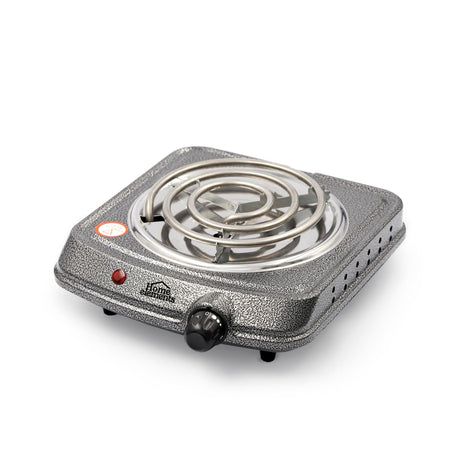 Estufa Eléctrica Gris 22x7.5cm de Un Quemador Portátil con Cinco Niveles de Temperatura - ESTUFAS | Bylmo