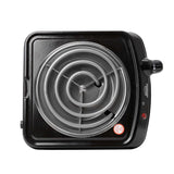 Estufa Eléctrica Negra 22x7.5cm de Un Quemador Portátil con Cinco Niveles de Temperatura - ESTUFAS | Bylmo