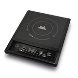Estufa de Inducción Negra 29x6.5cm de Un Quemador con Pantalla Digital - ESTUFAS | Bylmo