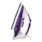 Plancha Blanco y Violeta 11.5x13.5cm con Vapor y Dispensaodor y Rociador de Agua - PLANCHAS | Bylmo