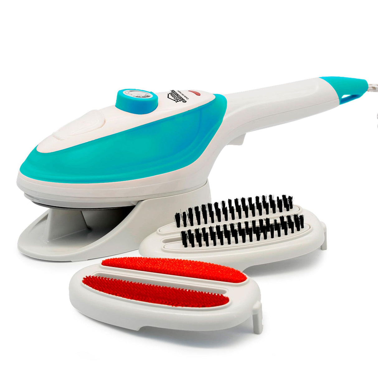 Plancha Blanco y Azul 8.5x8cm con Vapor y Dispensaodor y Rociador de Agua - PLANCHAS | Bylmo