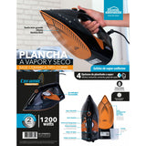 Plancha Steam Iron Negro y Cobre 12.2x14.5cm con Vapor y Dispensaodor y Rociador de Agua - PLANCHAS | Bylmo