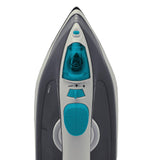 Plancha Gris y Azul Turquesa 11.3x14cm con Vapor y Dispensaodor y Rociador de Agua - PLANCHAS | Bylmo