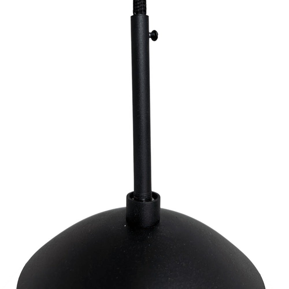 Lámpara de Techo Colgante y Ajustable Tarento Negro 40x300cm de 10 Luces - LAMPARAS DE TECHO | Bylmo