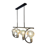 Lámpara de Techo Colgante y Ajustable Vanta Negro y Dorado 38x280cm de 4 Luces - LAMPARAS DE TECHO | Bylmo