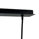 Lámpara de Techo Colgante y Ajustable Vanta Negro y Dorado 38x280cm de 4 Luces - LAMPARAS DE TECHO | Bylmo