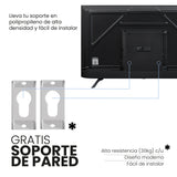 Televisor Led Smart Google 89.1x52.1cm de 40 Pulgadas FULL HD 1080P Con Wifi Integrado y Con Bluetooth - TELEVISORES | Bylmo