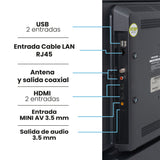 Televisor Led Smart Google 89.3x51cm de 40 Pulgadas FULL HD 1080P Con Wifi Integrado y Con Bluetooth - TELEVISORES | Bylmo