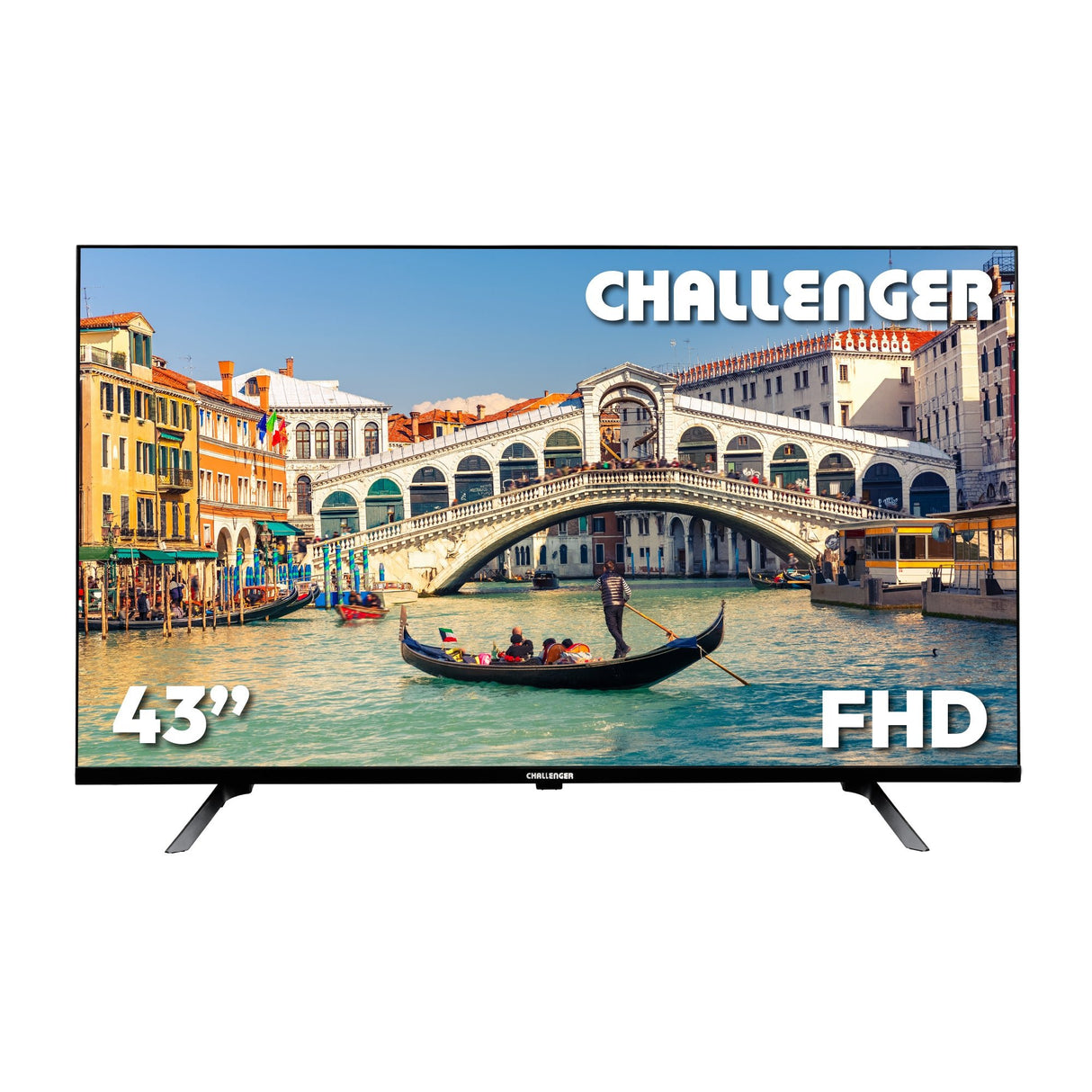 Televisor Led Smart Google 108.3x61cm de 43 Pulgadas FULL HD 1080P Con Wifi Integrado y Con Bluetooth - TELEVISORES | Bylmo