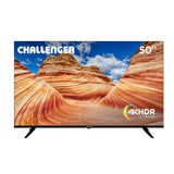 Televisor Challenger Led Smart Google 111.2x64.2cm De 50 Pulgadas 4k 2160p Con Wifi Integrado Y Con Bluetooth - TELEVISORES | Bylmo