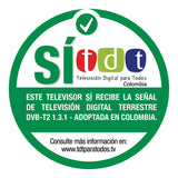 Televisor Led Smart Android 122.6x70.6cm de 55 Pulgadas 4K 2160P Con Wifi Integrado y Con Bluetooth - TELEVISORES | Bylmo