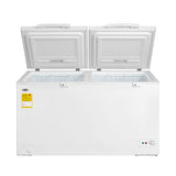 Congelador Blanco 141.6x82.5cm de 418 Litros con Iluminación Interna y con Dos Compartimientos - CONGELADORES | Bylmo