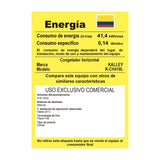 Congelador Blanco 141.6x82.5cm de 418 Litros con Iluminación Interna y con Dos Compartimientos - CONGELADORES | Bylmo