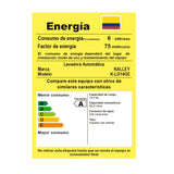 Lavadora Gris 58x96.2cm con Pantalla Digital para 14 Kilogramos - LAVADORAS Y SECADORAS | Bylmo